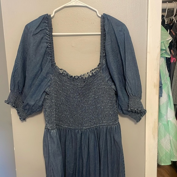 DEMIM DRESS - Picture 3 of 4